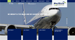 Desktop Screenshot of macworldlogistic.com